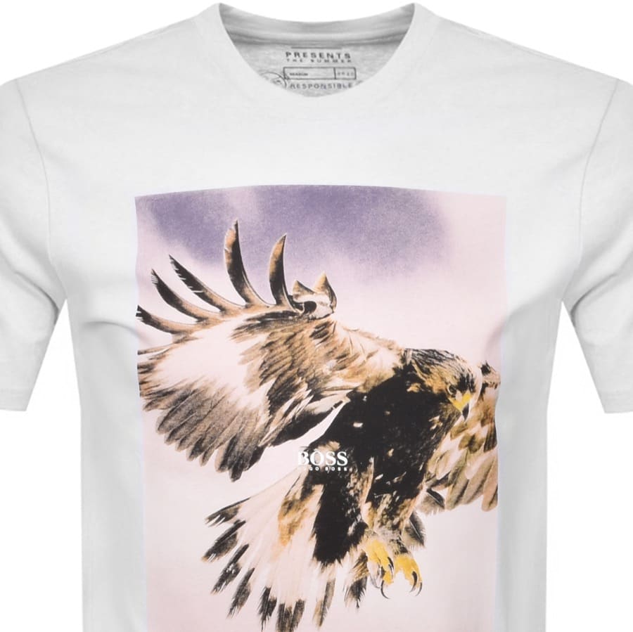 Alternative Image for ProductBOSS Tomio 4 T Shirt White2